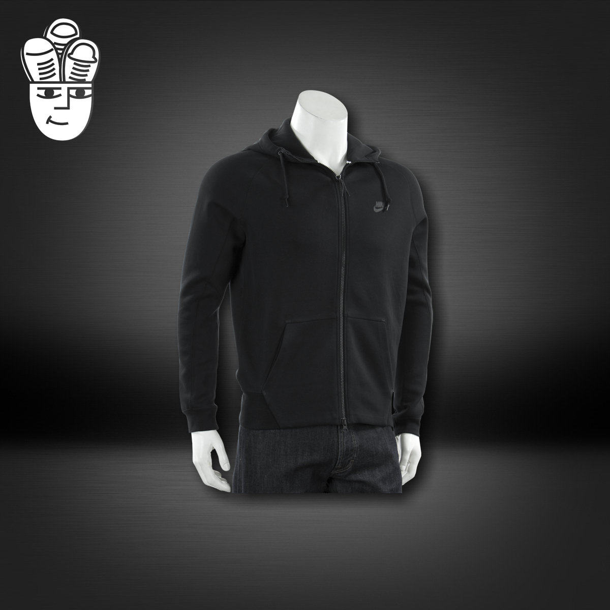 Nike AW77 Fleece Full-Zip Hoodie耐克男子连帽外套 休闲套头衫