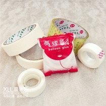 Birthday party decoration balloon special dot glue Invisible glue Wedding room decoration supplies Transparent glue beauty tape