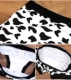 Phim hoạt hình mới dễ thương mô hình con bò in đen trắng cặp vợ chồng đồ lót cotton quần boxer gợi cảm