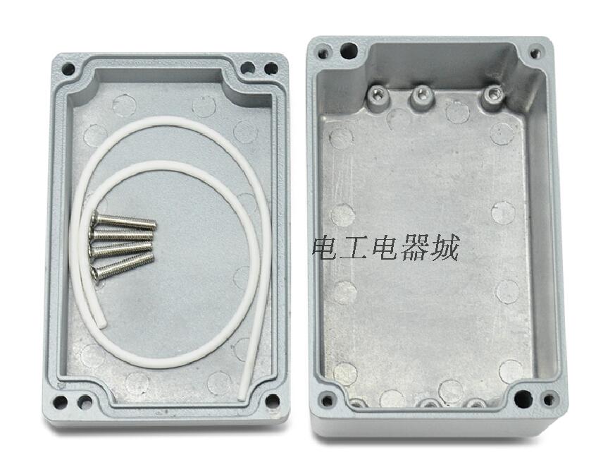 125 * 80 * 55 cast aluminium waterproof case metal case waterproof junction box terminal control case aluminium alloy housing