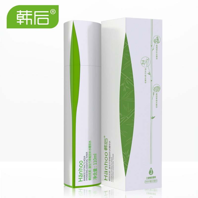 Hanhoo/韩后源生竹萃畅饮补水精华水110ml 保湿滋润修护不干燥