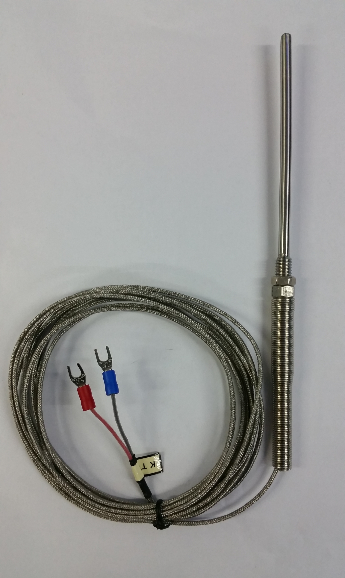 K-type probe thermocouple thermal resistance