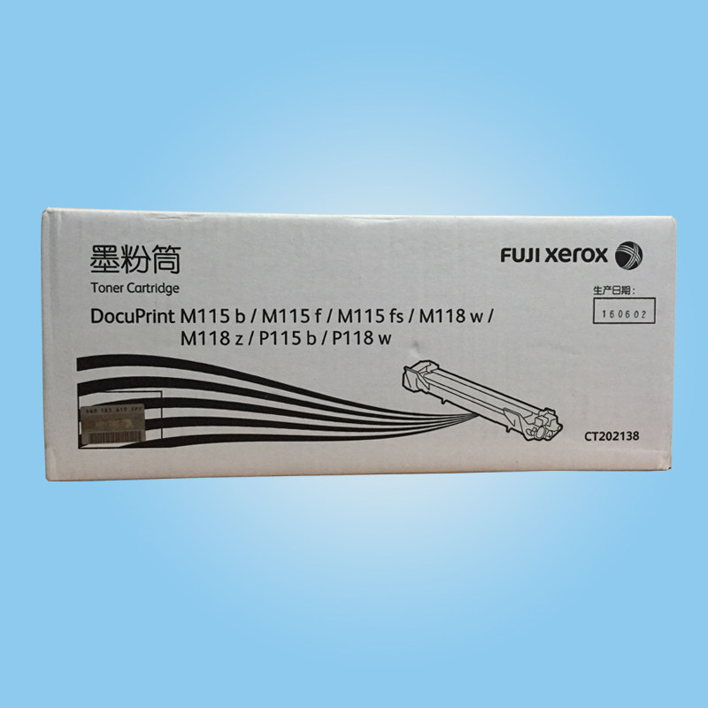 Original Fuji Full transcript DocuPrint M115b M115b M115f M115fs M115fs cartridges CT202138 cartridges