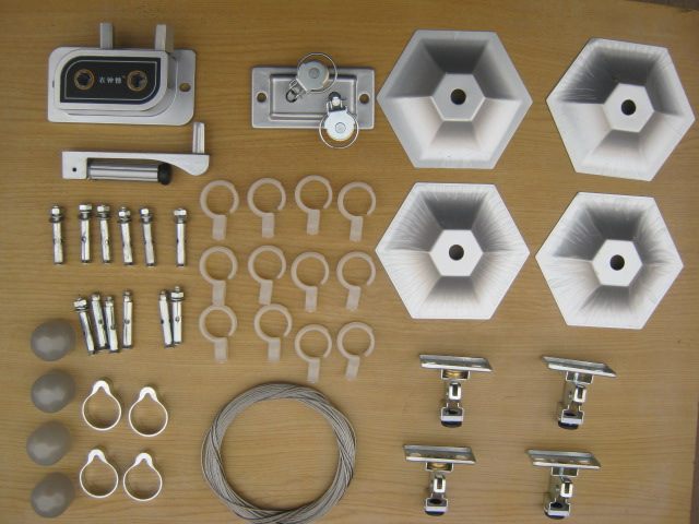 Lifting clothes hanger full range of accessories package automatic clotheshorse shake-up clothes hanger