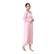 Châu Âu và Hoa Kỳ dài modal dài tay nữ mùa hè cotton rộng kích thước lớn phiên bản Hàn Quốc của đầm nhà mùa xuân và mùa thu ngọt ngào dễ thương