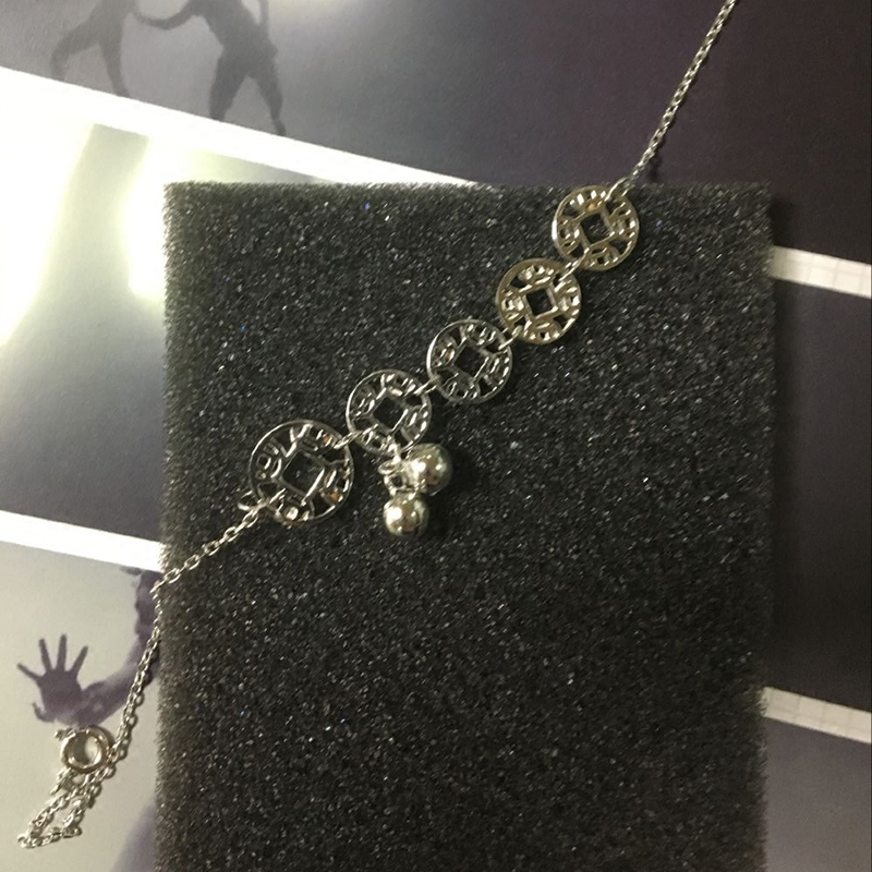 Bracelet de cheville Femme OTHER   en Argenterie - Ref 3104700 Image 1