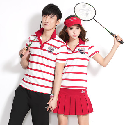 2018夏季大码网球服套装女裙裤时尚短袖运动