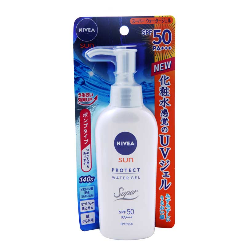 NIVEA/妮维雅防晒霜水感清爽防晒乳液啫喱凝露140g SPF50+++