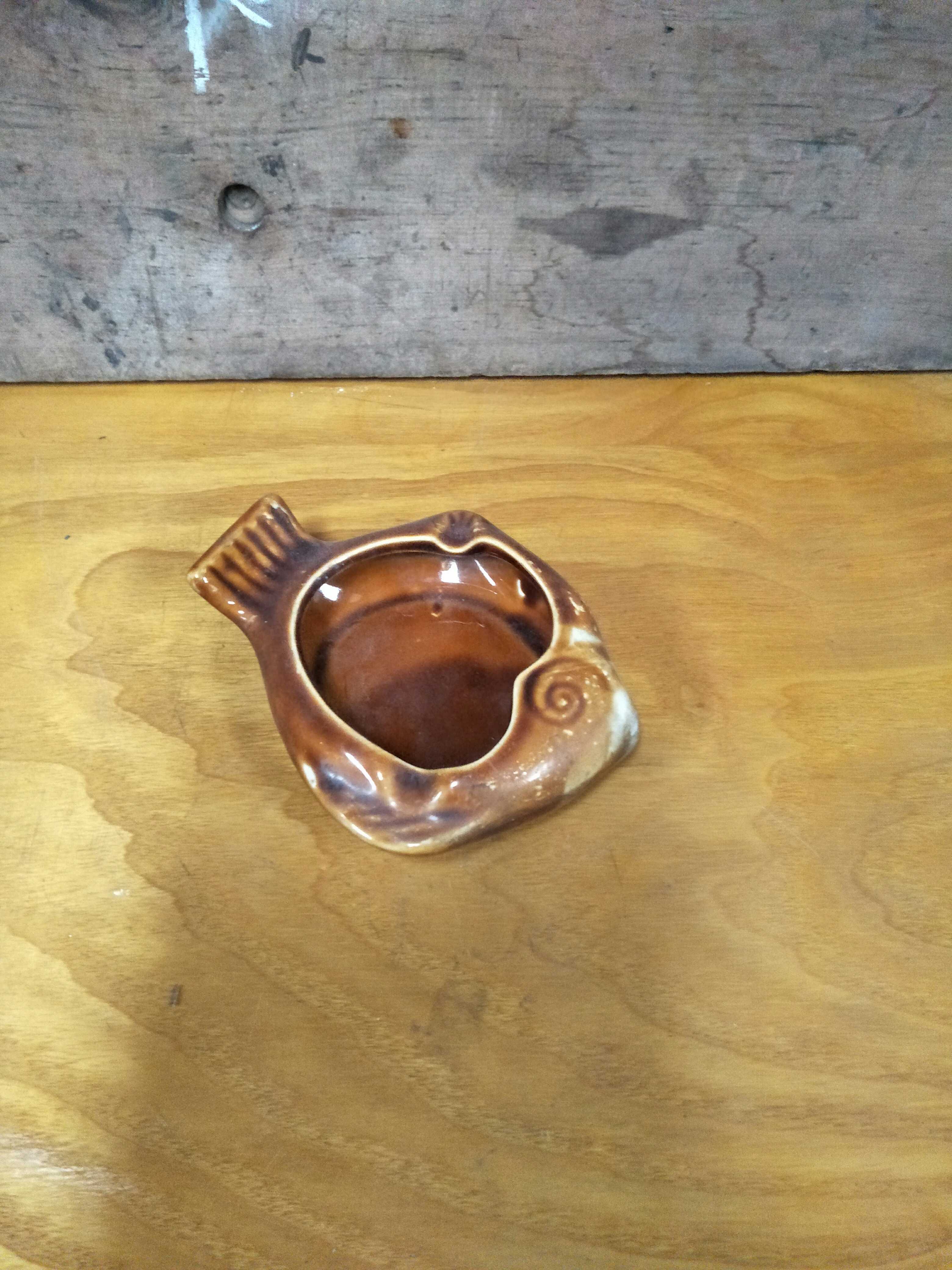 Old Objects Old Porcelain 67 Decades of Fish Type Tobacco Ashtray Collection Use All you can 