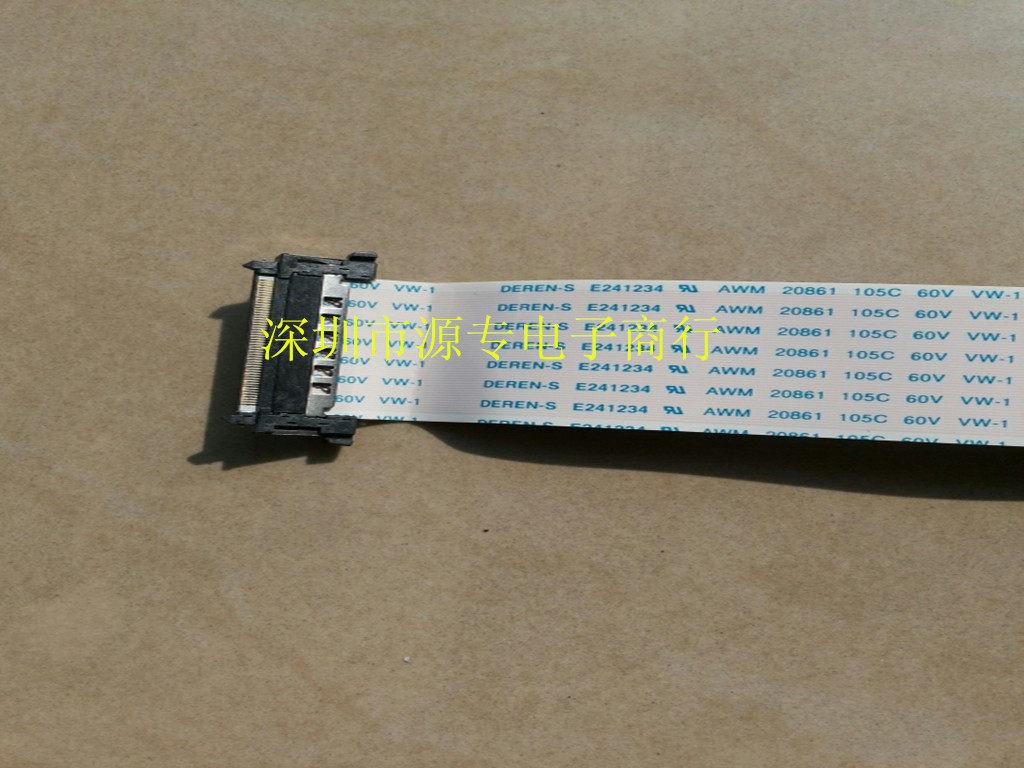 DEREN-S E241234 AWM 20861 105C 60V VW-1 with gold plated clip Original