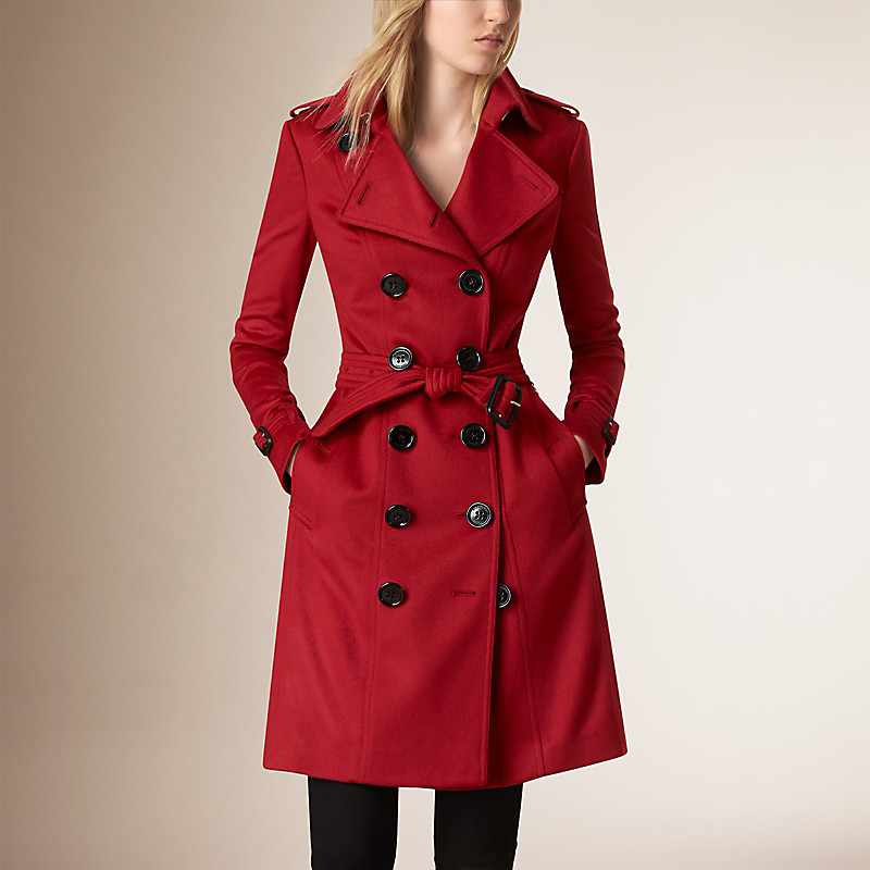 BURBERRY/博柏利羊绒 Trench 风衣 39944561