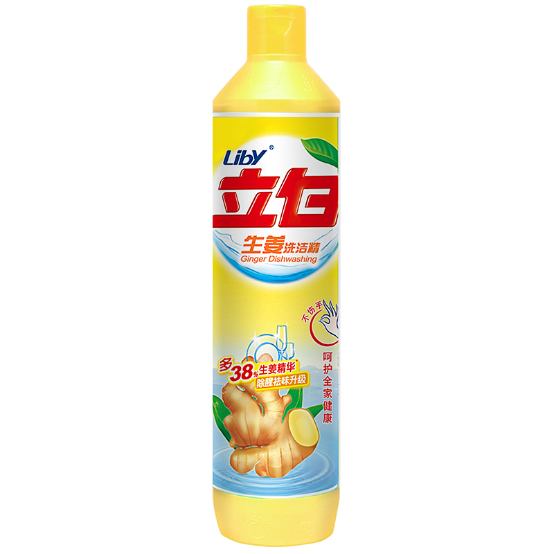 【天猫超市】立白洗洁精生姜洗洁精500g瓶装生姜去腥除味去油易漂