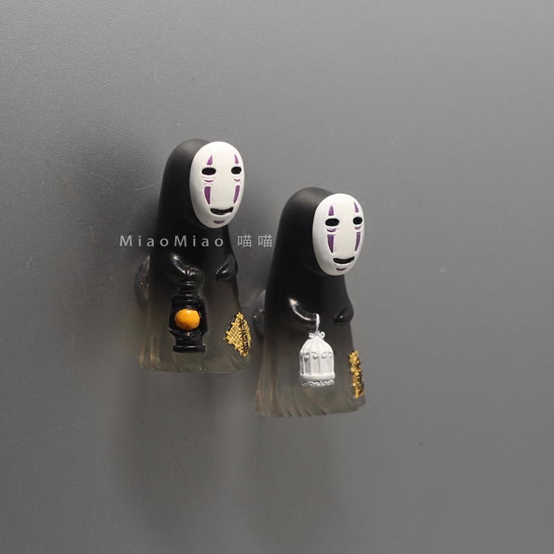 New products Japan Cartoon Without Face Men's Fridge Stick Without Face Human Magnet Powerful Magnet Magnet Magnetic Magnets