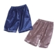 Vài chiếc quần pyjama lụa băng nam và nữ mùa hè quần short cotton lụa mô phỏng quần lụa nhà phiên bản Hàn Quốc của nhà cotton lụa mỏng - Quần tây