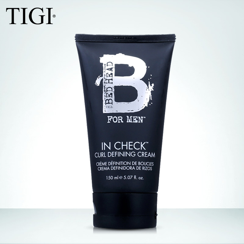 美国正品TIGI体己造型保湿男士女士发乳厉害卷直发均适用150ml