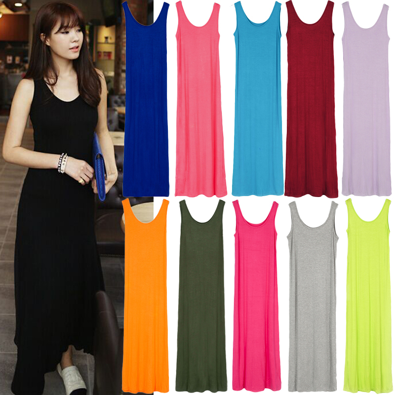 2026 Summer Modal Long Dress New Women's Loose Black Over-The-Knee Dress Strap Tank Dress Plus Size 2026 Summer Modal Long Dress New Women's Loose Black Over-The-Knee Dress Strap Tank Dress Plus Size