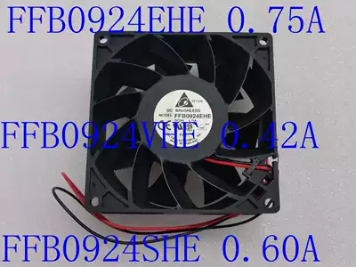 Original DELTA Delta FFB0924EHE VHE SHE 9038 24V inverter cooling fan