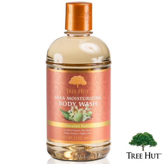 台湾官网直邮进口Tree Hut树上小屋净嫩柔肤沐浴乳-夏威夷石栗果