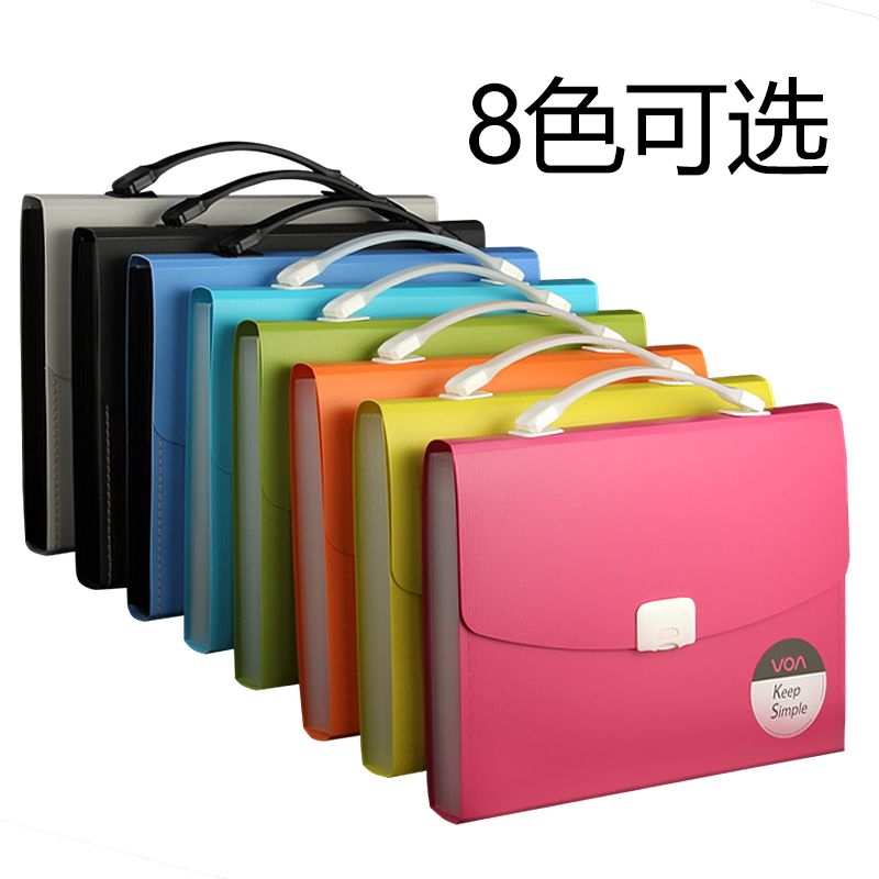 Korea Color Sheed Bill Classification of multicard bit package package package package package a4 folder students test bag