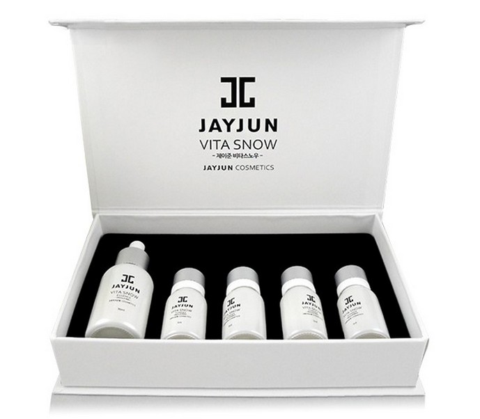 jayjun白雪公主VC嫩白粉雪花粉嫩白精华组合套装 整形医院研发