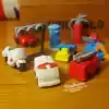 Motorcycle Fire truck Car eraser Traffic light Creative assembly Assembly Stationery toy gift