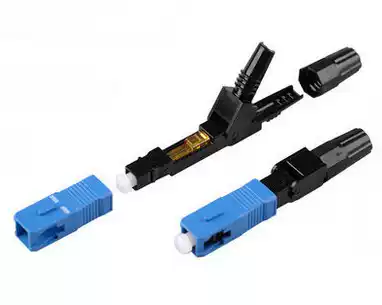Carrier-grade FTTH embedded SC cold connector Fiber optic cold connector Cold connector Leather cable Fiber optic fast connector