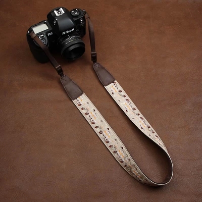 cam-in embroidered series national wind single eye digital camera holding baby bag micro single eye camera photo shoulder strap CAM7563