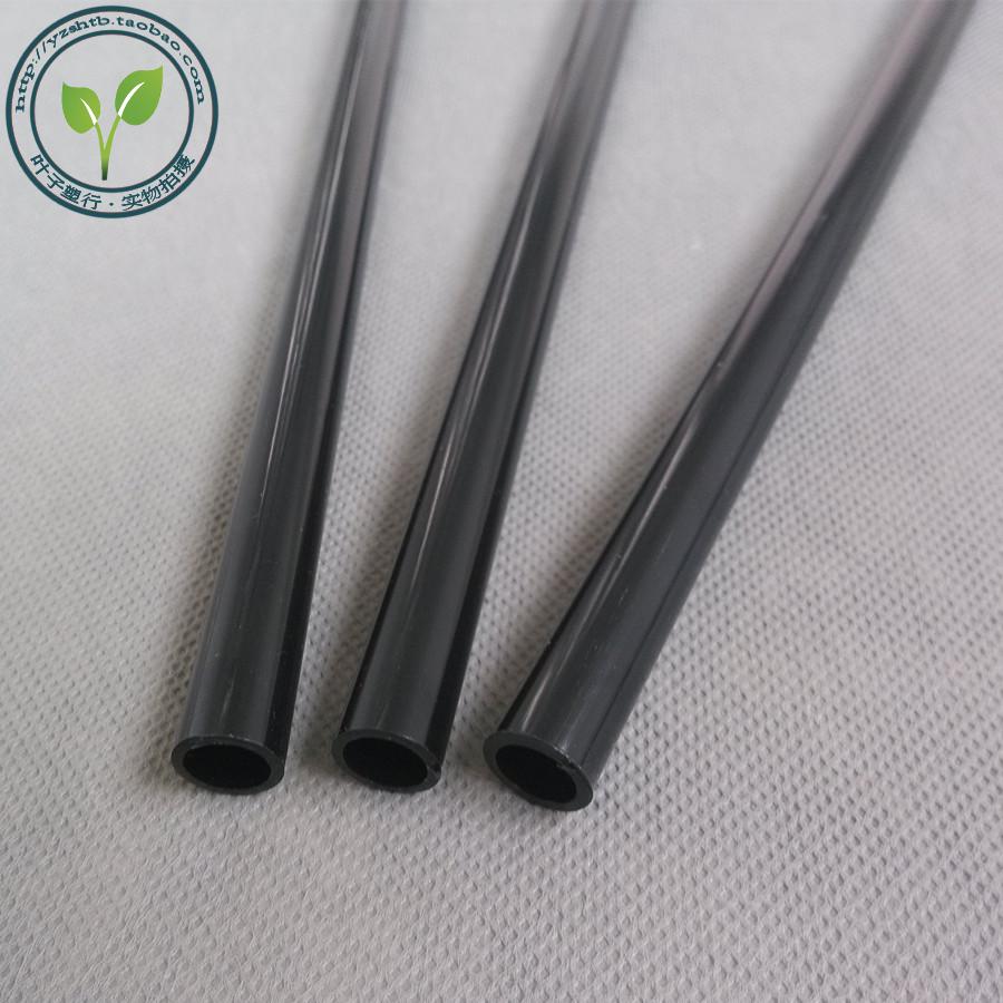 黑色塑料管 外10*厚1*内8mm 机械零部件用耐压耐温耐磨管套