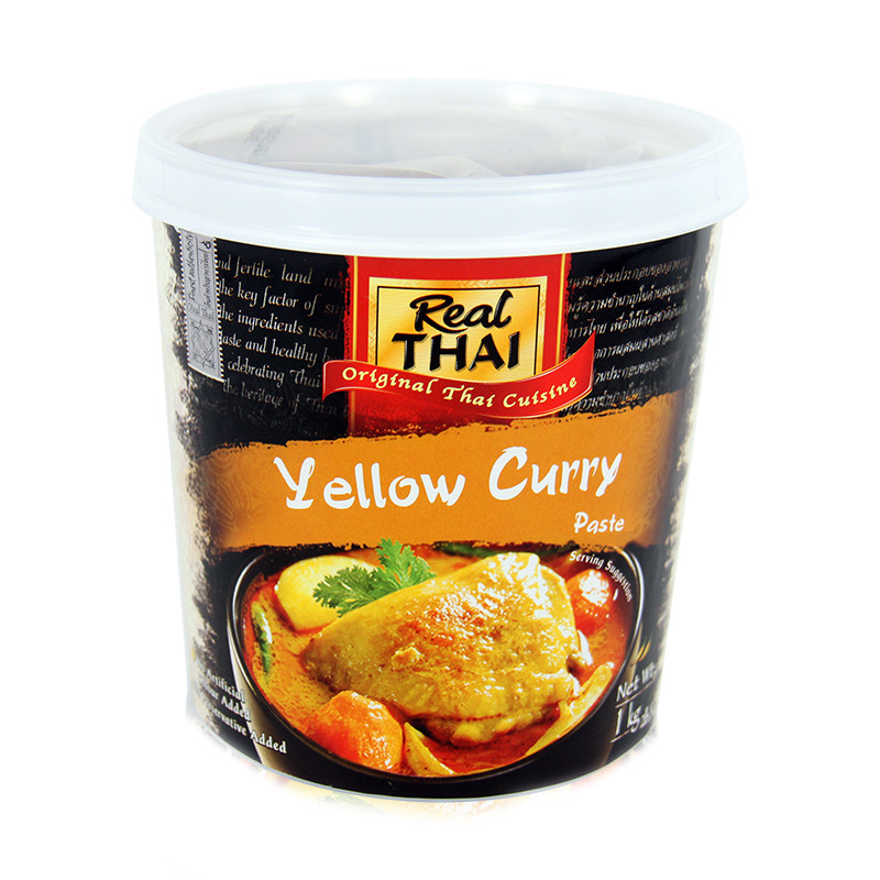 【天猫超市】泰国进口 丽尔泰黄咖喱酱 1kg/桶 浓郁味香
