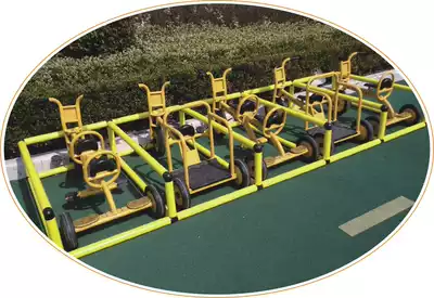 Children's parking space Kindergarten children's pipeline skills frame Early education storage cabinet finishing cabinet cleaning rack