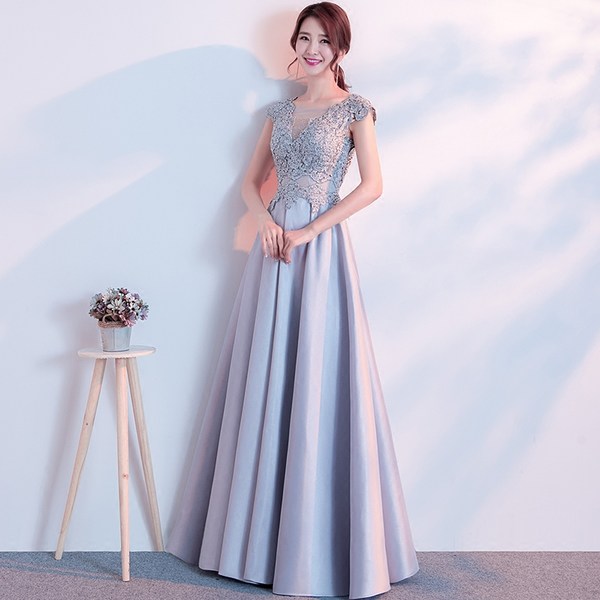 韩惠秀 新款韩版气质优雅宴会晚礼服 天猫优惠券折后￥198包邮（￥268-70）2色可选