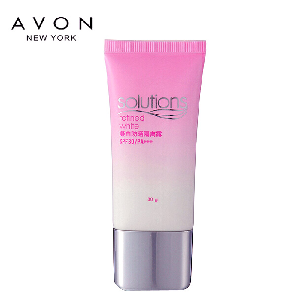 包邮雅芳凝白防晒隔离露SPF30保湿美白防晒露面部防晒霜女全身体