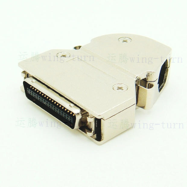 FMC36M-75AL SCSI36pin iron shell side outlet connector HPCN36 public pressure wire connector
