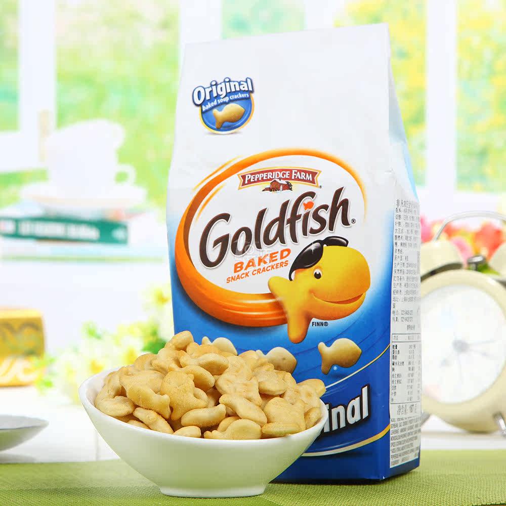 Pepperidge Farm非凡农庄 金鱼形原味饼干 187g