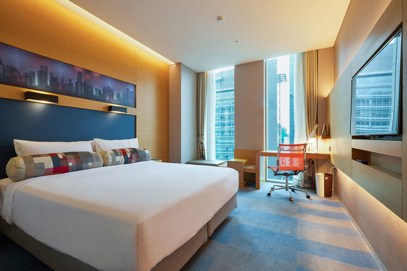 Seoul Jiangnan Yaloxuan Hotel Leaning to Lotte Mega Bed