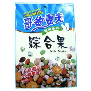 台湾官网直邮进口哥爸妻夫-综合果100g