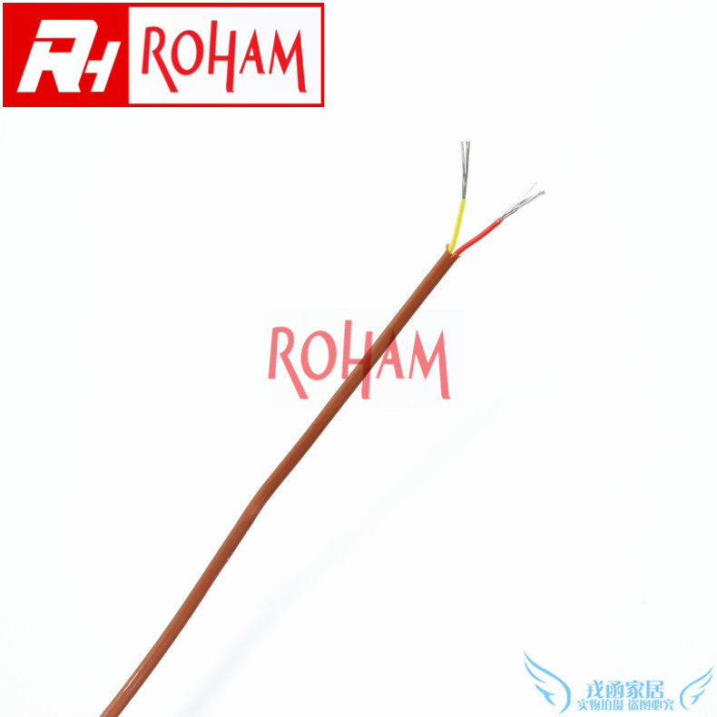 RH Thermocouple wire K-type Teflon temperature measurement wire American temperature control wire compensation wire TT-K-24S-SLE