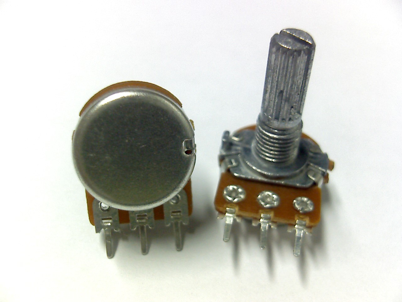 Authentic Taiwan 16-type potentiometer WH148-1A 1K 5K 20K 50K 100K 500K 1M