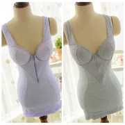 2-4 Han đơn thân cơ thể ngọn bông corset dây kéo sau sinh bụng eo eo thở ra không có vòng thép