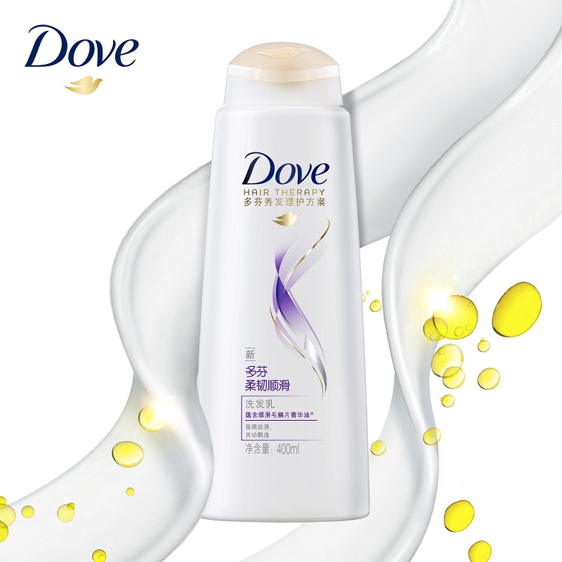【天猫超市】多芬/Dove 柔韧顺滑洗发乳/洗发水/洗发露 400ml