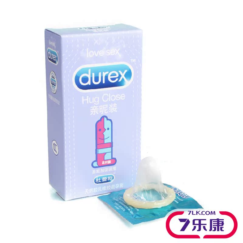 杜蕾斯避孕套 亲昵装 加倍润滑 男用安全套 夫妻情趣成人计生用品