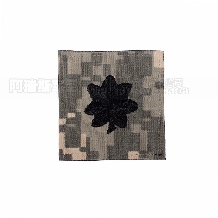 MAJOR Major rank ACU camouflak ACU arm badge ACU camouflator tactical suit special