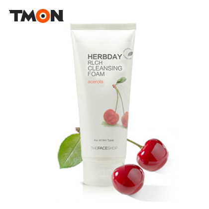 The Face Shop/菲诗小铺韩国官网直邮进口樱桃洗面奶170ml * 2