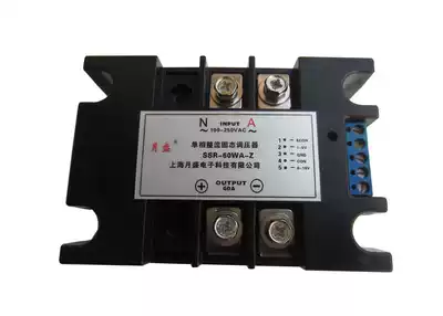 Single-phase rectifier voltage regulator module SSR-60WA-Z 4-20MA 0-10V1-5V 10K potentiometer