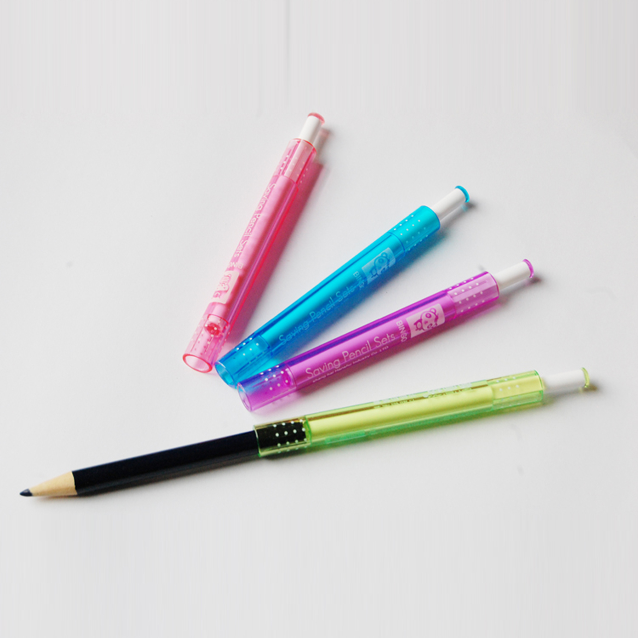 Children's elementary school students energy - saving pencil sleeve Kindergarten Writing Cardwriter Extender Pencil Extension double head