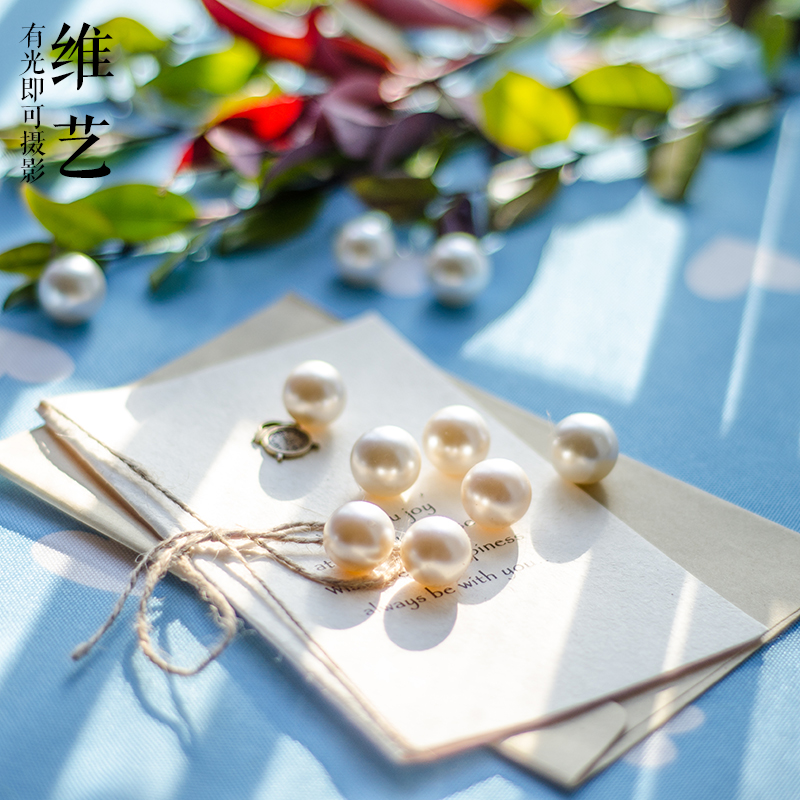 Online shop photo props jewelry jewelry photography photography props 1 8cm imitation pearls 5