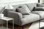 biểu Bắc Âu cổ điển thiết kế Ý / tối giản hiện đại / Pu Satuo sofa sofa vải / 3/1 D - Ghế sô pha sofa đơn