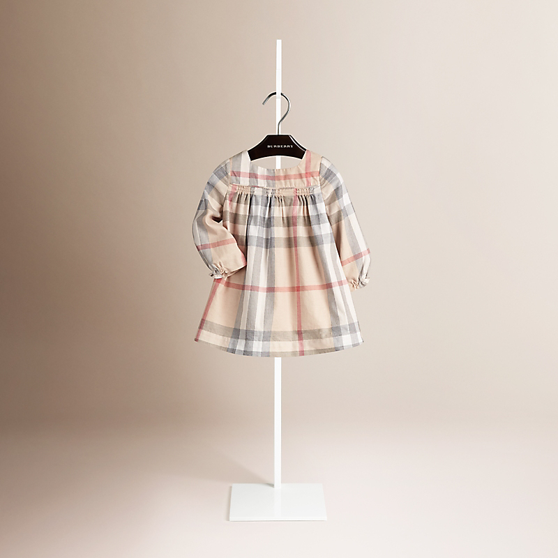 Burberry博柏利 格纹棉质连衣裙 39913951