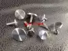 304 Stainless steel solid advertising nail Mirror nail Solid decorative nail Glass fixing screw Phi 20*M6*20