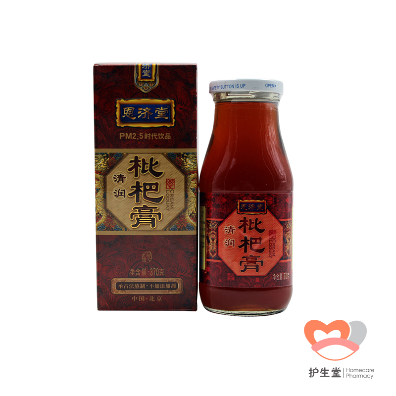 恩济堂清润秋梨枇杷膏370g